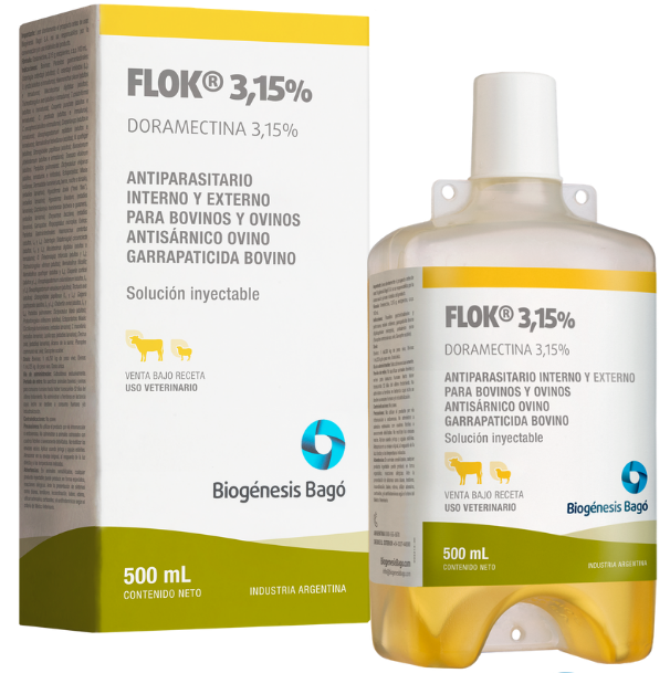 ANTIPARASITARIO ENDECTOCIDA FLOK 3.15%